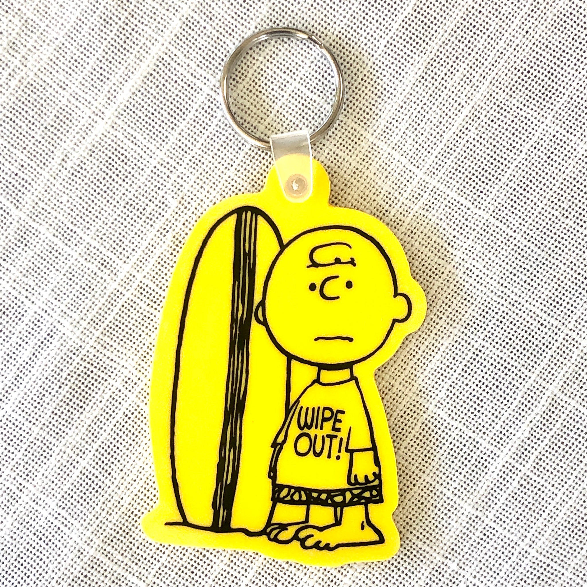 Charlie Brown Shape Keychain