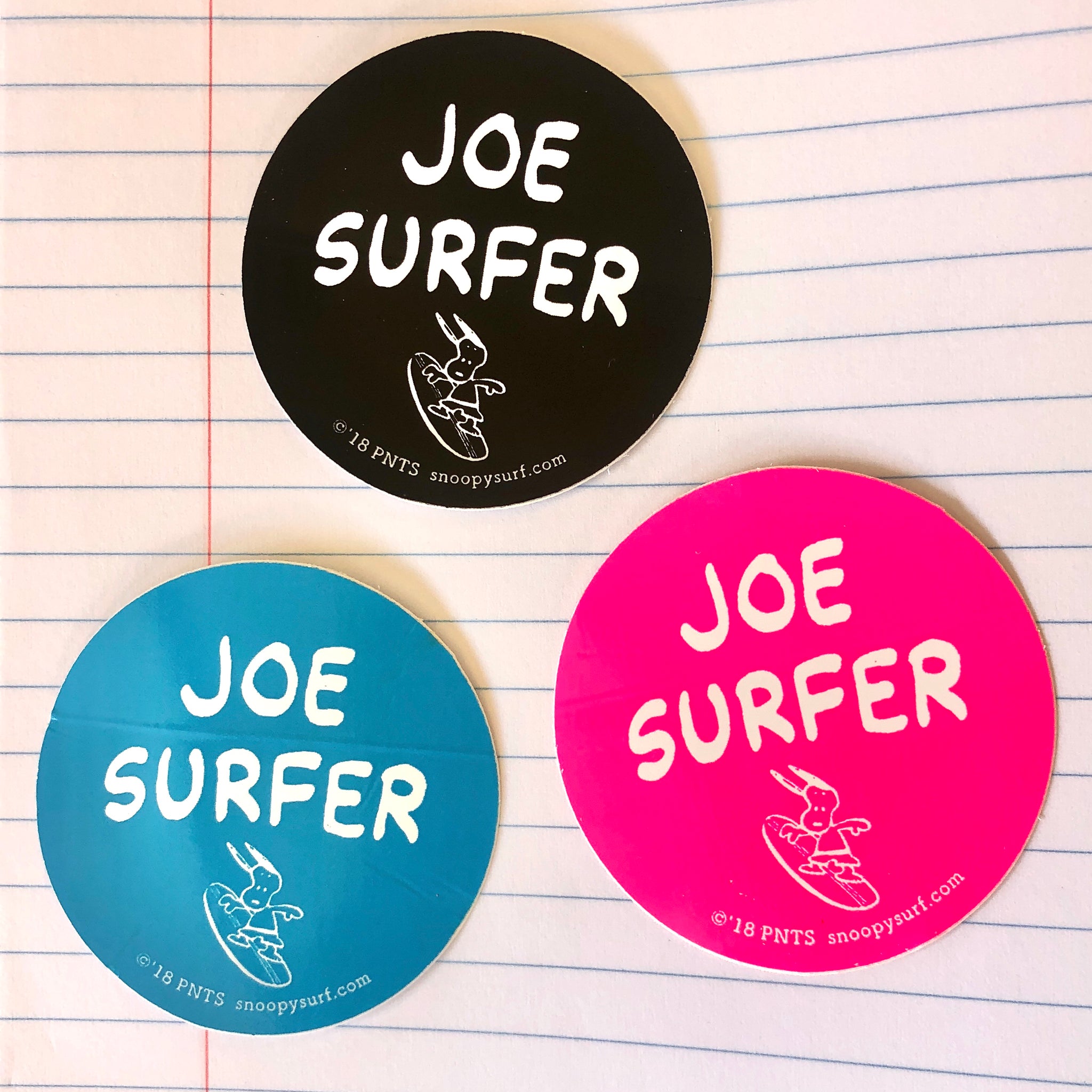 STICKER - JOE SURFER