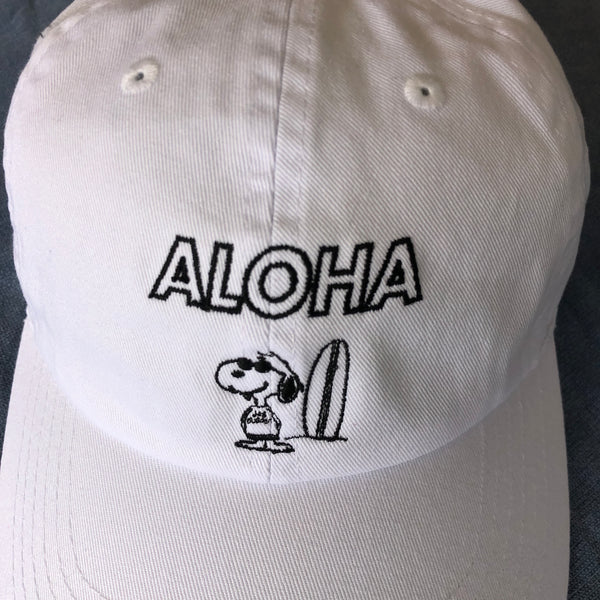 OS ALOHA SNOOPY CAP